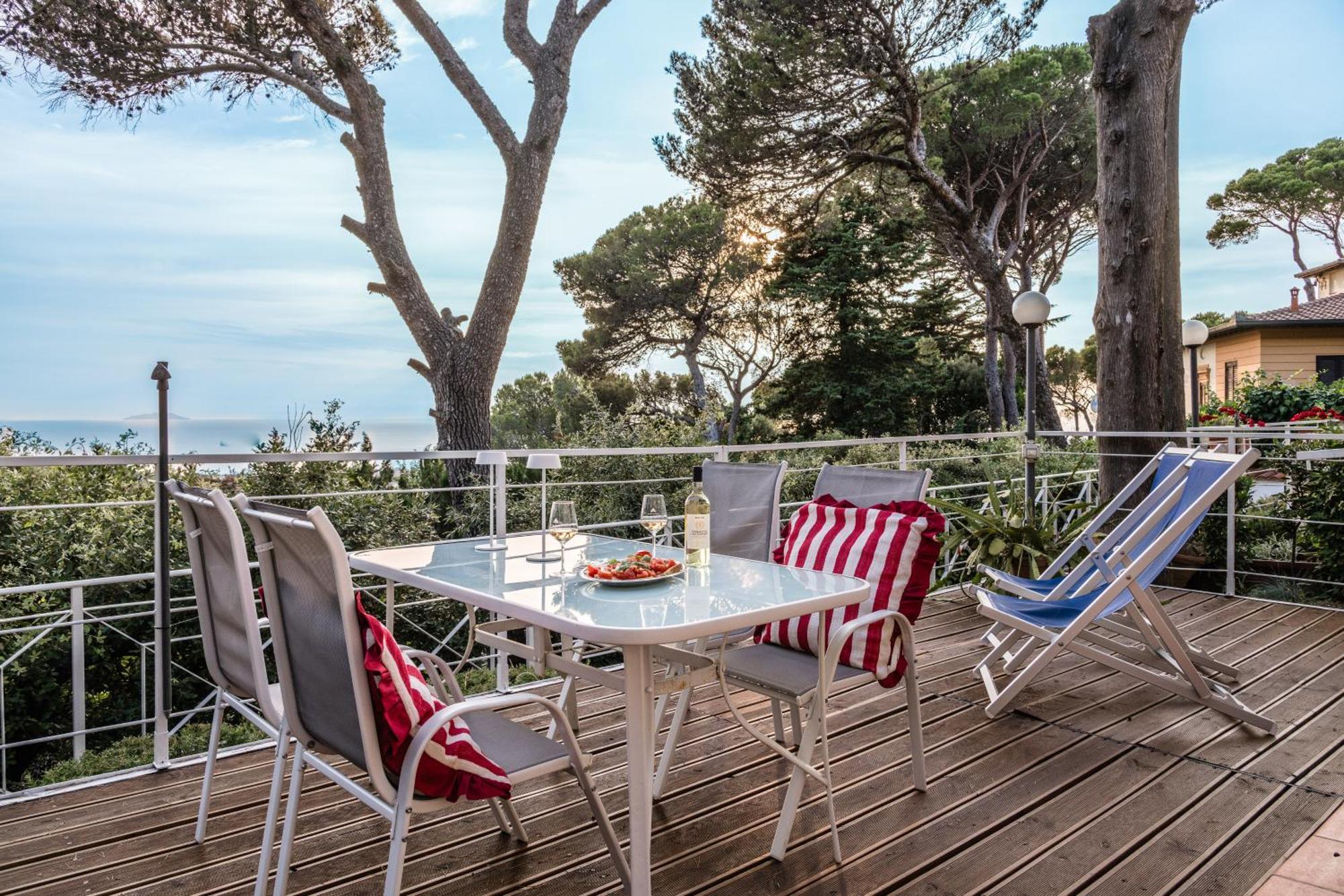 Appartamento Montenero Vista Mare Livorno Bagian luar foto